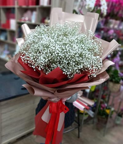 Букет цветов из: Гипсофила в Алексеевка Уфимский район
