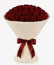 Букет 101 Бордовая роза Блэк Бакарра в Алексеевка Уфимский район