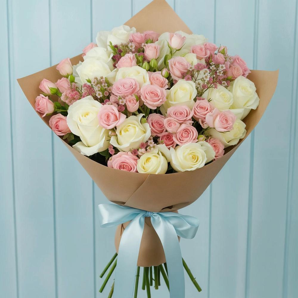 Букет цветов из: Розы в Алексеевка Уфимский район