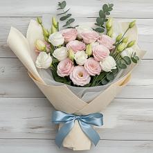 Букет цветов из:  Лизиантусы #REPLACE_PRED# Алексеевка Уфимский район