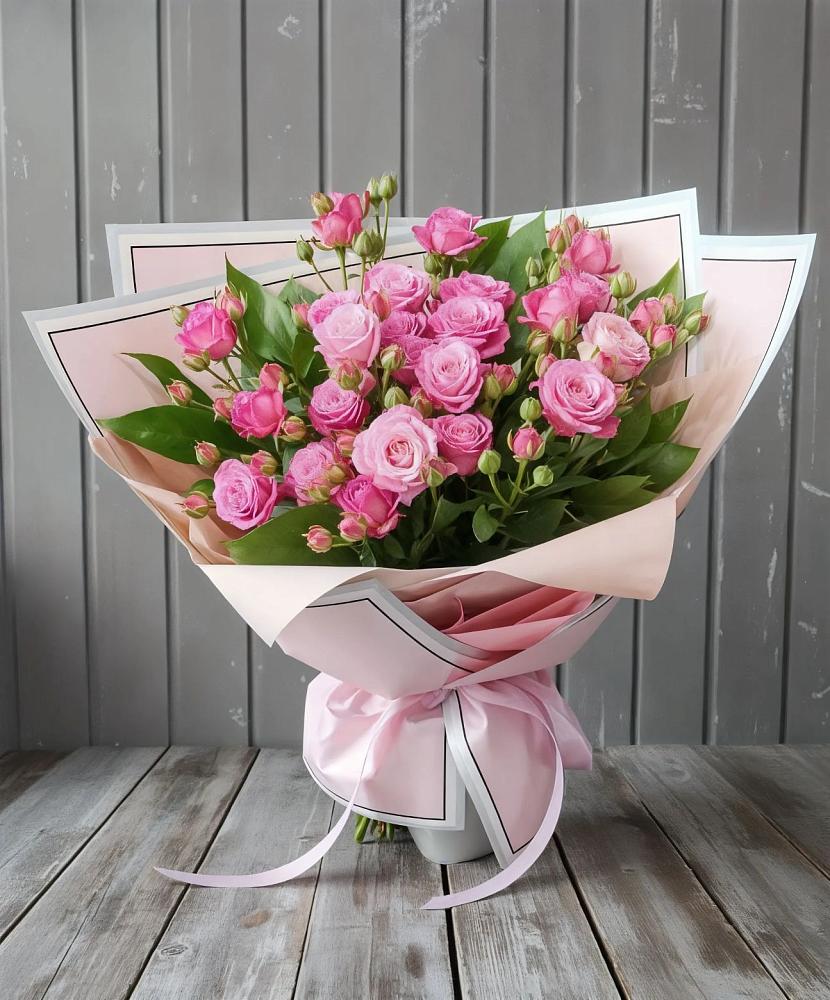 Букет Розовый кустик в Алексеевка Уфимский район