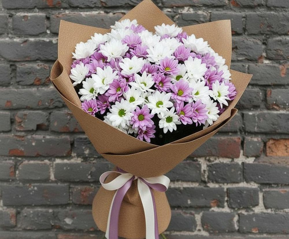 Букет цветов из: Хризантемы в Алексеевка Уфимский район