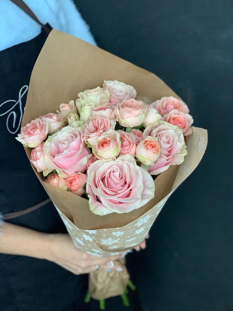 Букет цветов из: Хризантемы и Розы в Алексеевка Уфимский район