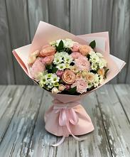 Букет цветов из:  Гвоздики, Розы и Хризантемы #REPLACE_PRED# Алексеевка Уфимский район