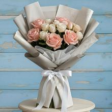 Букет цветов из:  Розы в Алексеевка Уфимский район