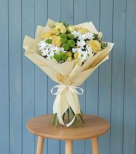 Букет цветов из:  Хризантемы и Розы #REPLACE_PRED# Алексеевка Уфимский район