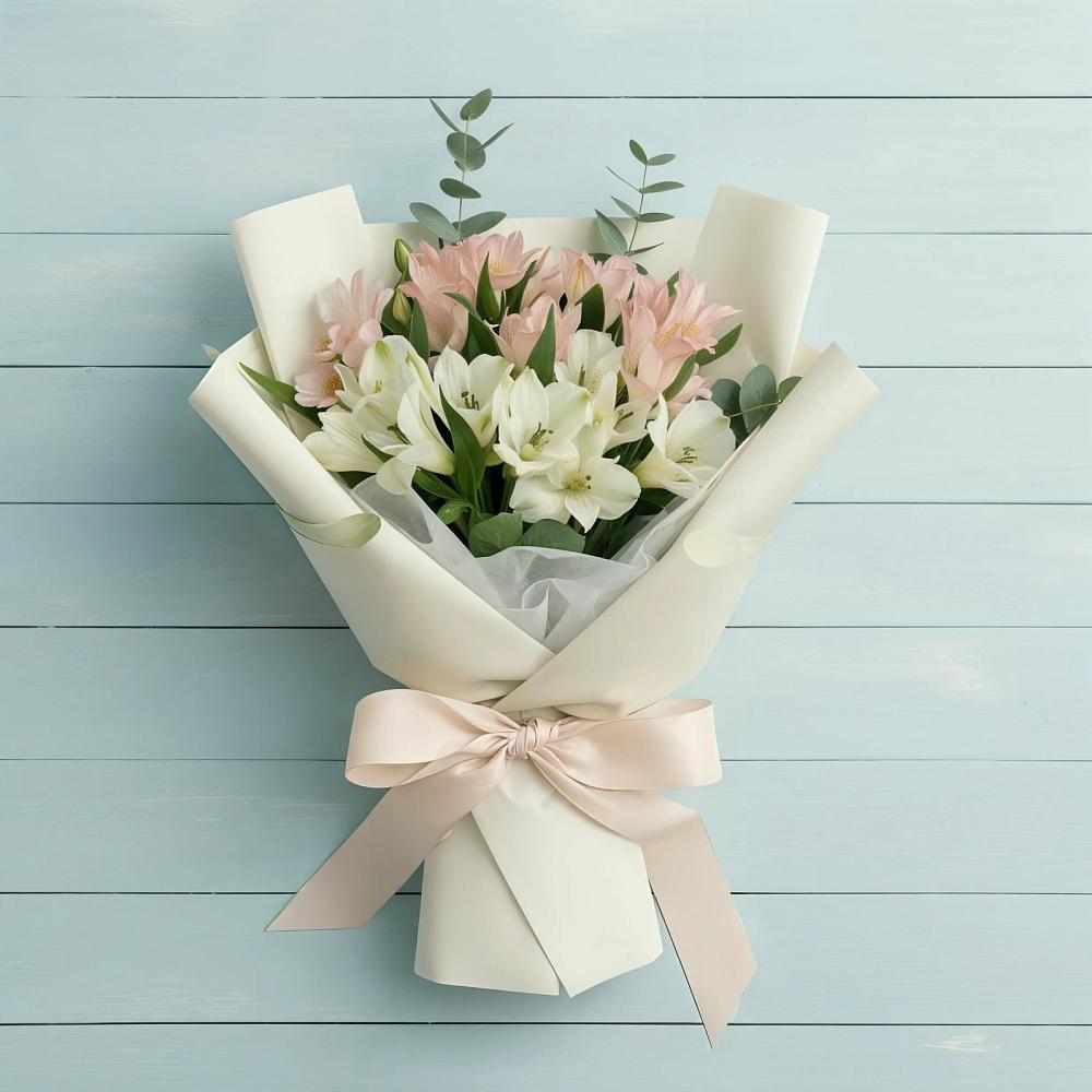 Букет цветов из: Альстромерии в Алексеевка Уфимский район