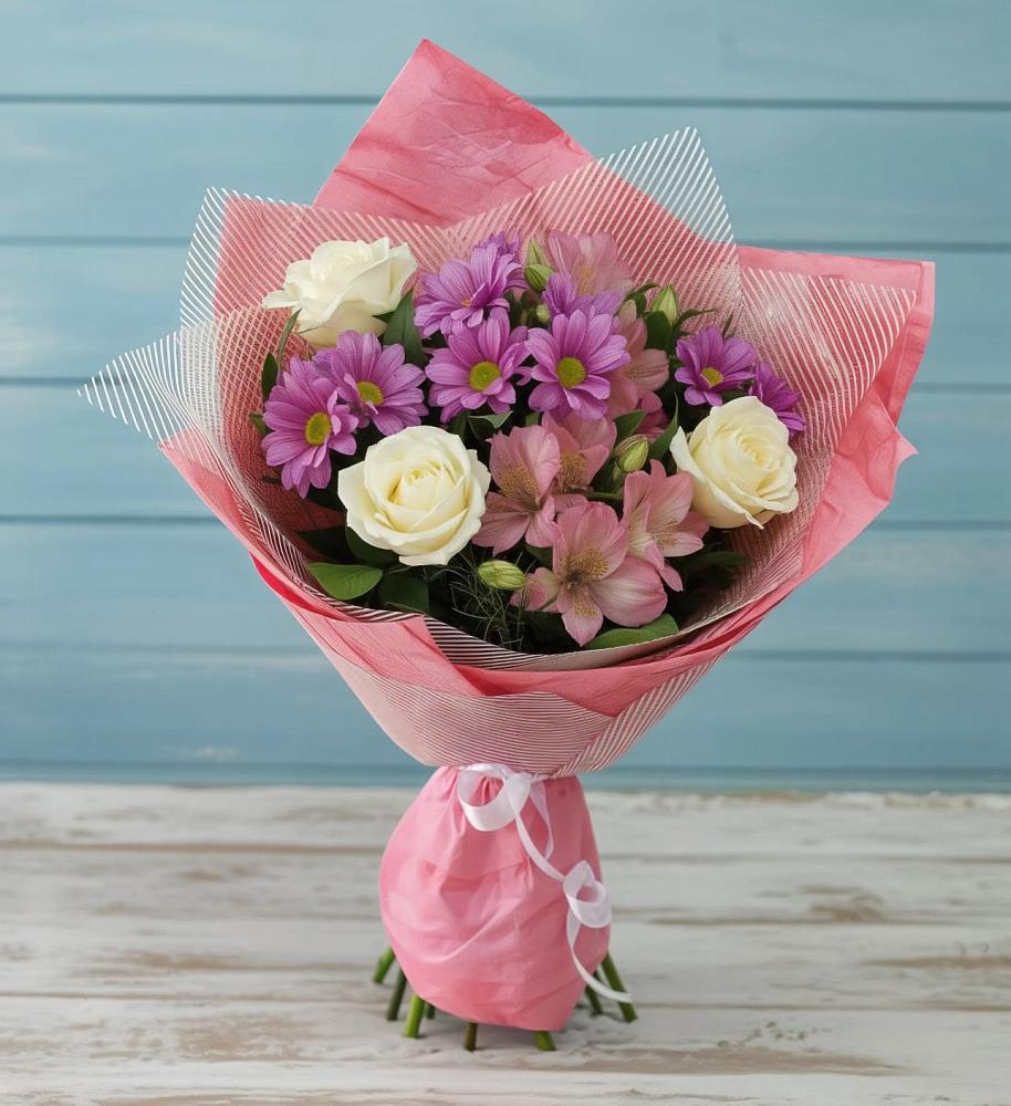 Букет цветов из: Герберы в Алексеевка Уфимский район