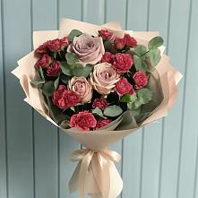 Букет цветов из:  Гвоздики и Розы #REPLACE_PRED# Алексеевка Уфимский район
